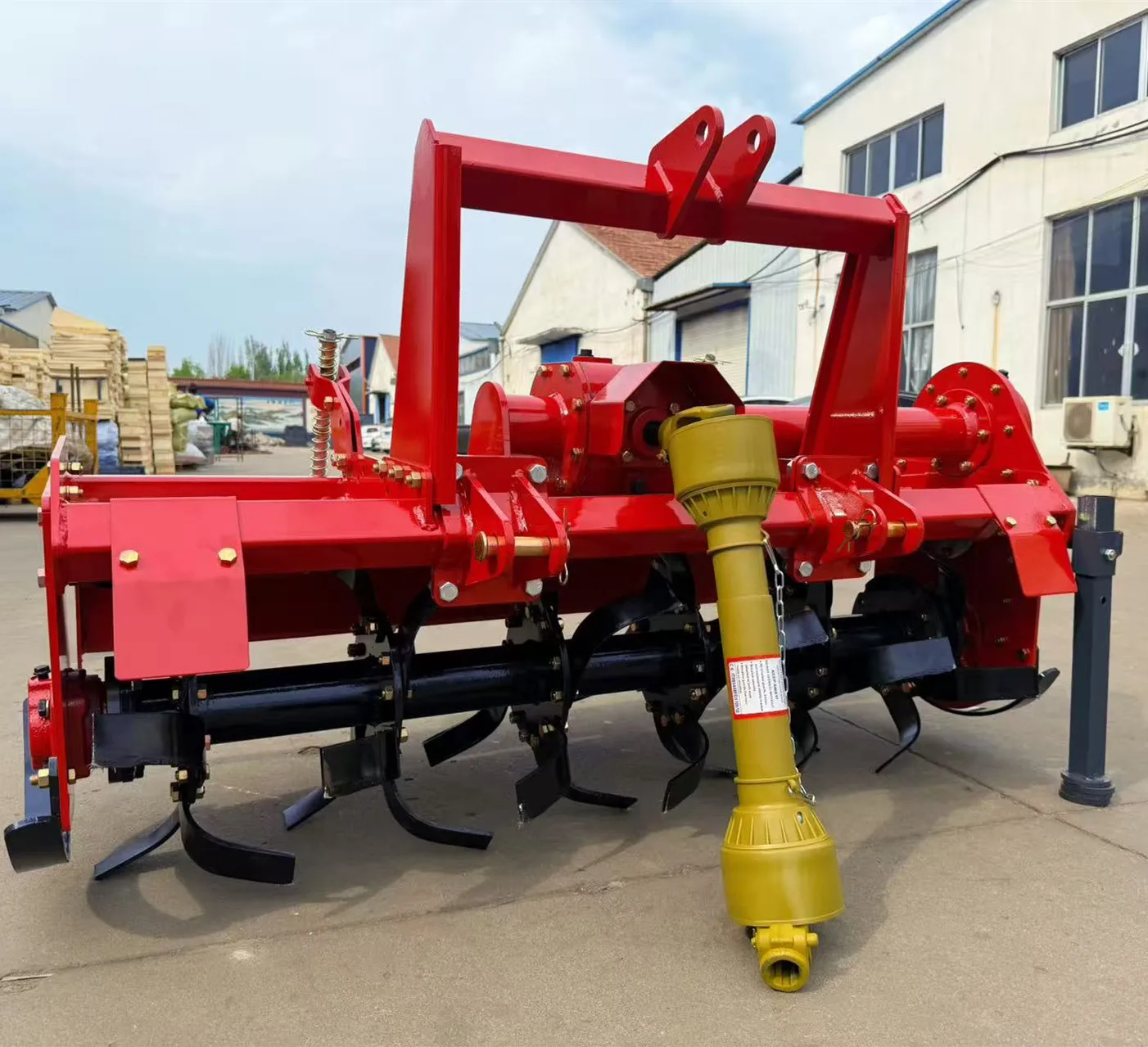 Farm Implements 3 Point PTO Mounted Cultivator Tractor Drive Rotavator Rototiller Rotary Tiller