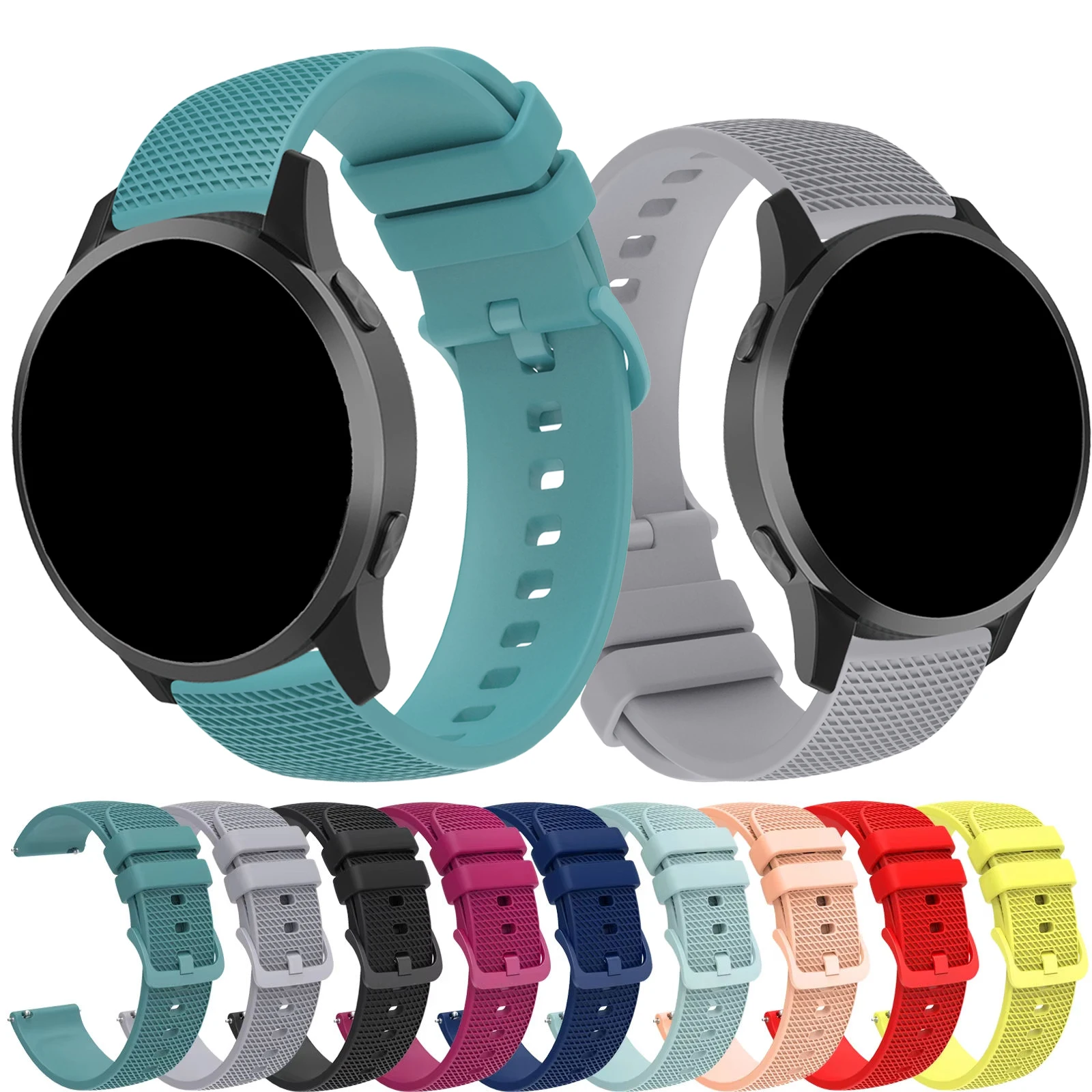 

20mm 22mm Strap for Huawei Watch GT 5 4 3 GT 2 42mm 46mm/GT Runner/GT3 Pro/Watch 5 4 Pro Bracelet Silicone Replacement Watchband