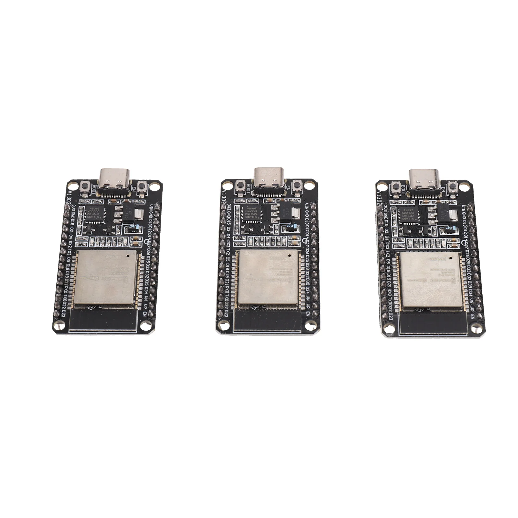 3Pcs Dual Core Development Board WIFI+Bluetooth 2 in 1 Dual Core Development Board Type-C Low Power