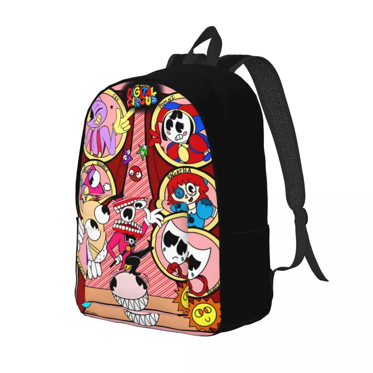 Der erstaunliche digitale Zirkus! Für Teenager Schüler Schule Bücher tasche TV-Show Cartoon Daypack Middle High College Reisen