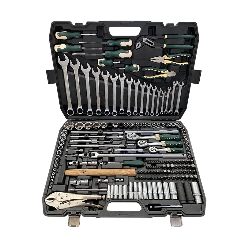 180PCS Household Hand Tool Kit Hardware Box Set Socket Wrench Ratchet Hand Kit Professional Socket Set Mechanic Automotive