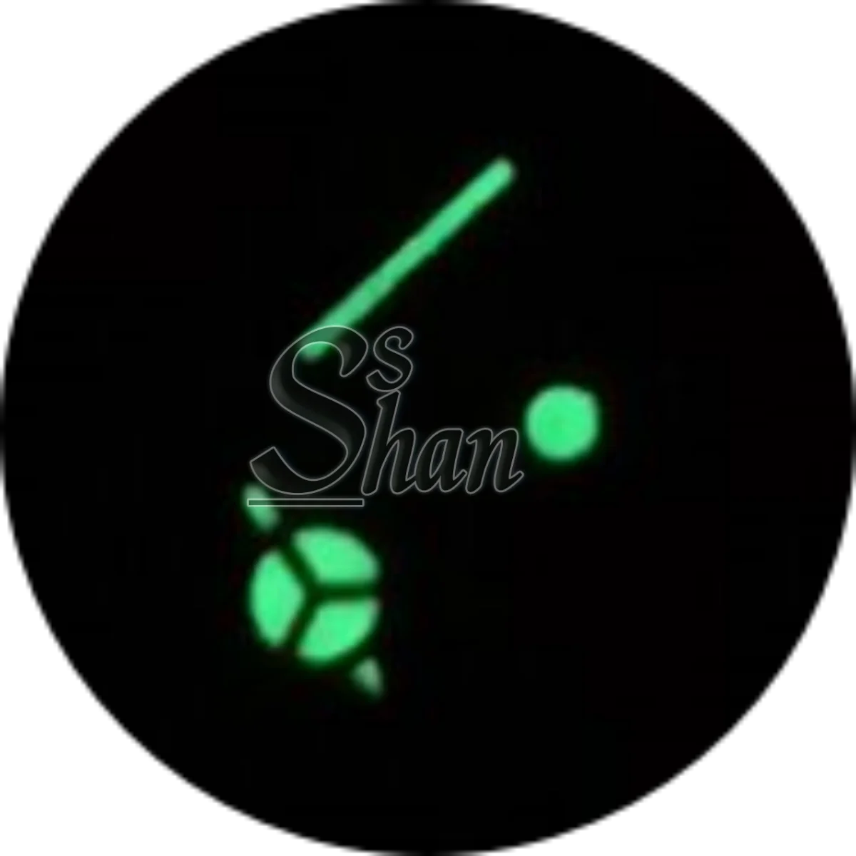 Le cadran de montre pour femme de 24,5 mm est équipé d'un index de diamant en forme d'étoile, argent, or, or rose, accessoires de modification de montre NH05