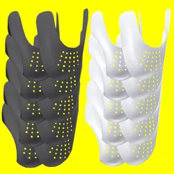 5Pairs Anti Crease Shoes Protector for Sneakers Bending Crack Toe Cap Crease Protectors Anti-wrinkle Support Sneaker Accessories
