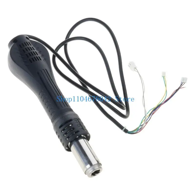

652F Heat Guns Hot Air Hair Dryer Soldering Hairdryer Guns Handle For 858 858D Rework