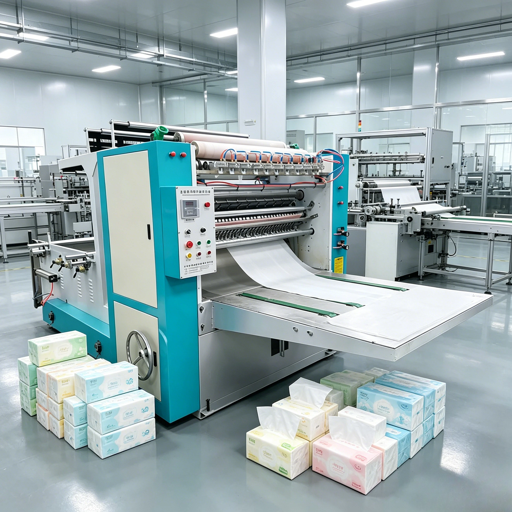 Commercial 2 Ply Virgin Pulp Facial Tissue OEM for Office & Public Use Soft Box Tissue Public Facilities Customized