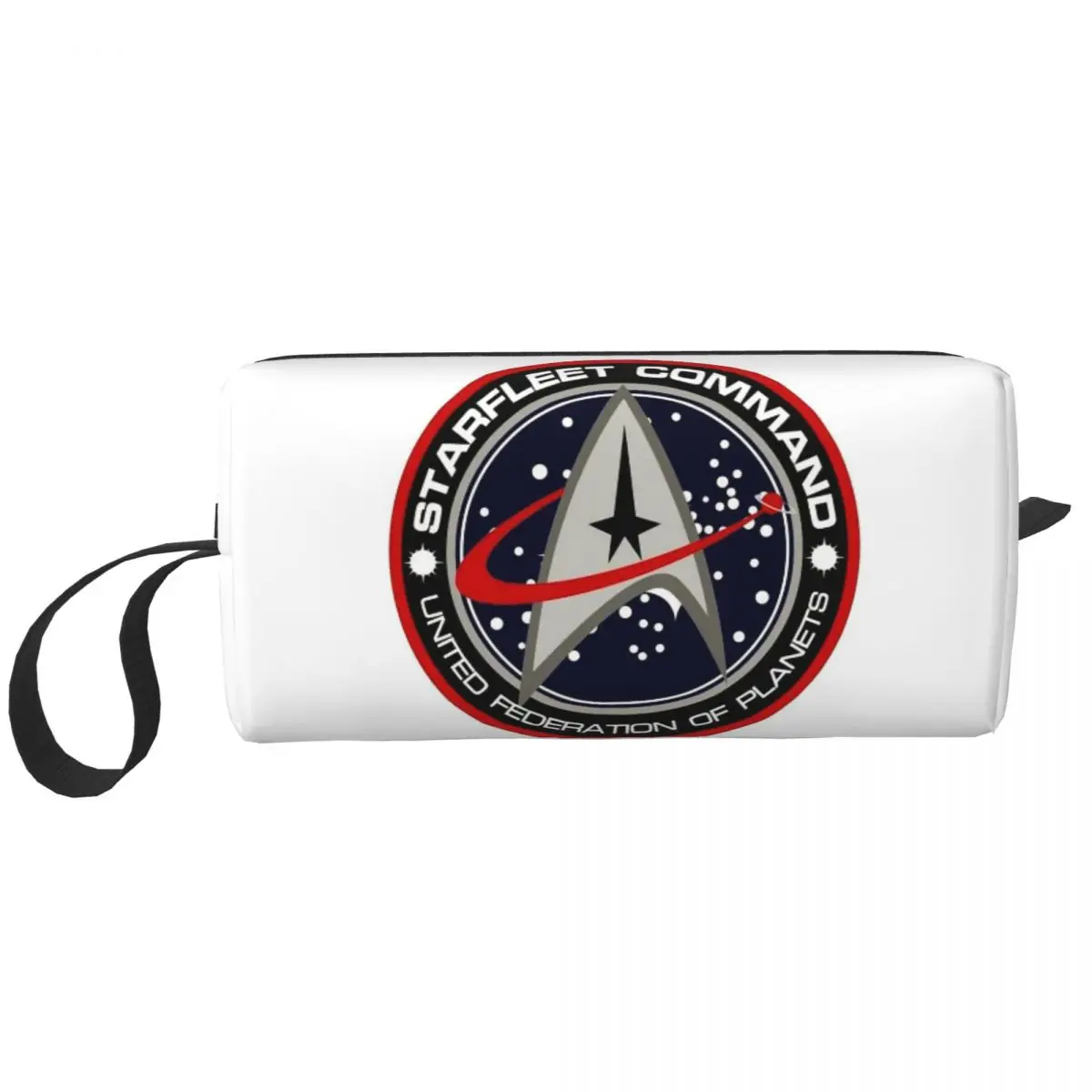 Star Treks Science Fiction TV Series Pencil Case for Gifts Pen Box Pencil Bag Stationery Supplies Travel Women Organizer Pouch