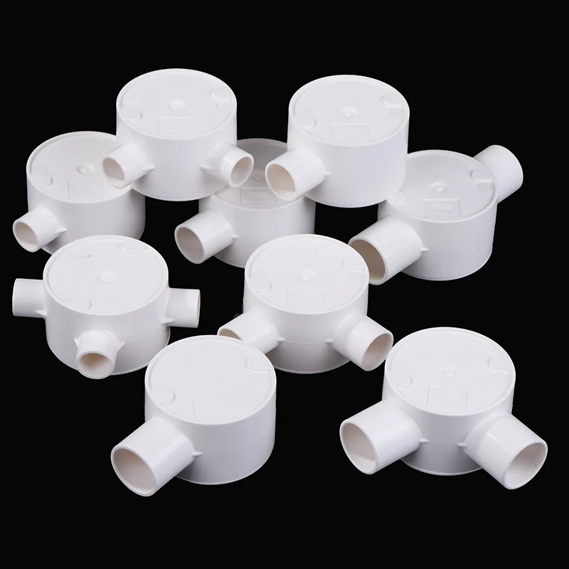 Inside Diameter 20/25 2-Way/3-Way Three-Dimensional Pvc Connector Water Supply Pipe Fittings Equal Connectors