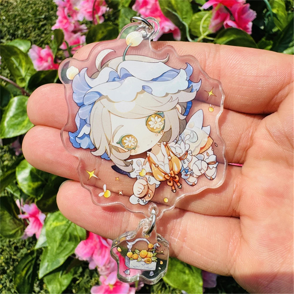 Spiel Identität VFrederick Kreiburg Emma Woods Wendy Ford Cosplay Kostüm Schlüsselbund Abzeichen Zubehör Schlüsselanhänger Anhänger Prop