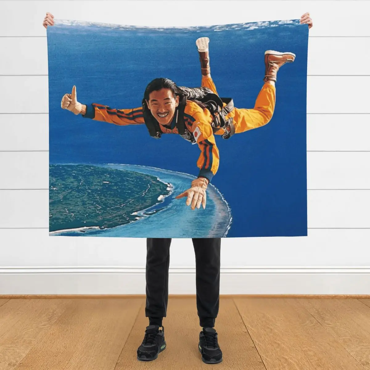 

MASAYOSHI TAKANAKA- ALL OF ME Throw Blanket Furry Softest Soft Plaid Loose Blankets