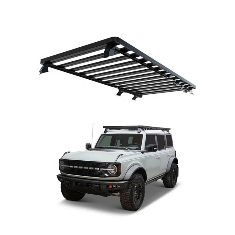 Canasta Portaequipajes Universal 4x4 para Techo de Ford Bronco 2022-2024