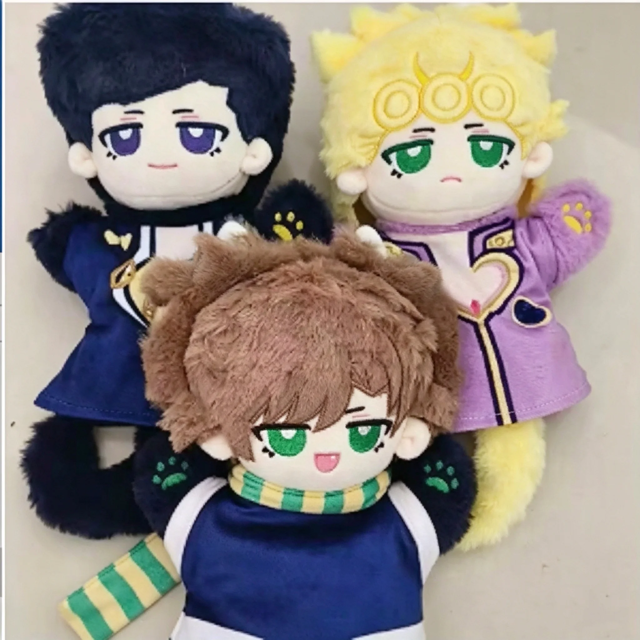 Anime Giorno Giovanna Higashikata Joseph Joestar Cosplay muñeco  peluche marioneta  mano  dibujos animados Anime juguetes