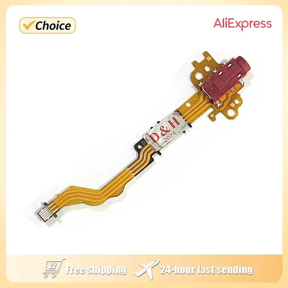 

NEW A7III A7RIII MIC Microphone Jack Interface Cable Flex FPC A2196478A For Sony A7M3 A7RM3 A73 A7R3 A7 III / A7R III / M3 / 3