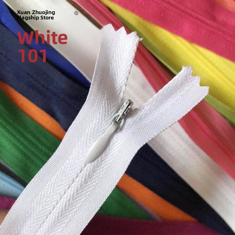 cremallera-invisible-para-vestido-funda-de-almohada-bolsillo-tiradores-de-cremallera-ocultos-cremallera-de-tela-negra-y-blanca-accesorios-de-costura-diy-tamano-10-cm