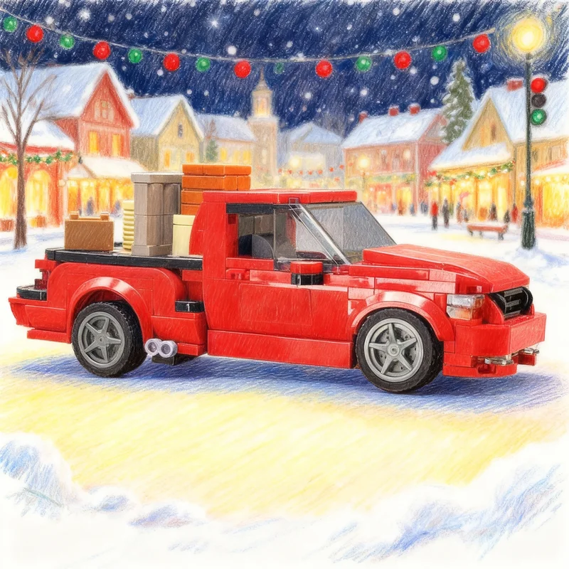 

283pcs MOC Brian S Built Tough F Lightning The Fast City Champions Model Toys Building Blocks Construction Christmas Gift