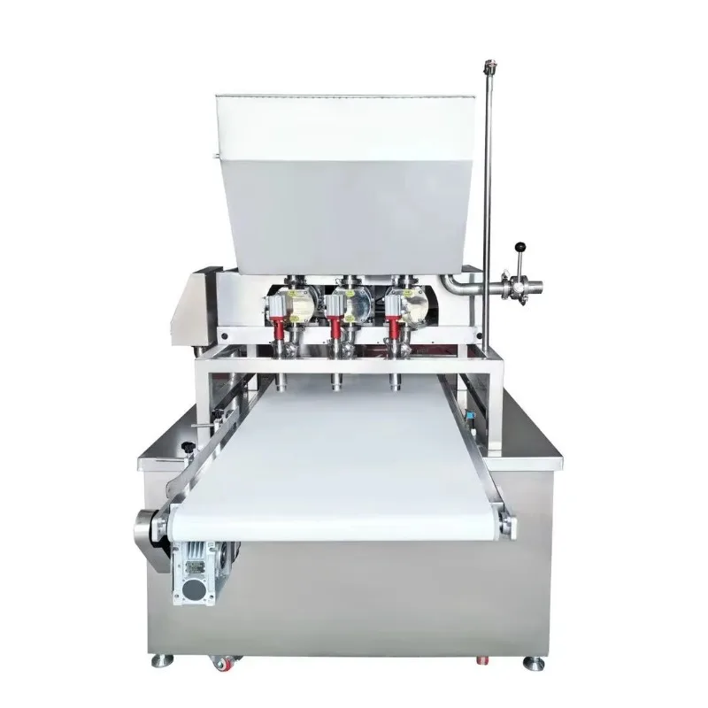 High Output Baking Production Line Dedicated Cake Fluid Sauce Injecting Machine