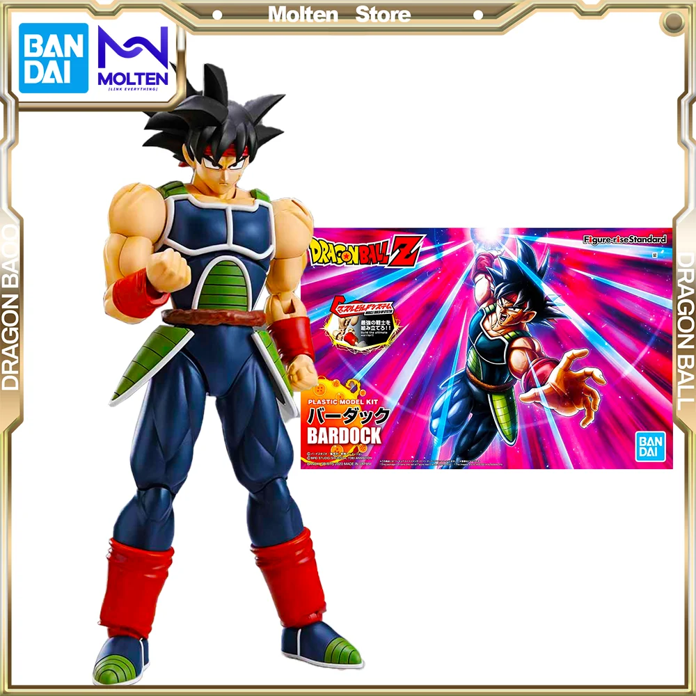 BANDAI Original Figure-rise Standard Dragon Ball Z Bardock Model Kit Action Anime Figure Assembly/Assembling boyfriend gift