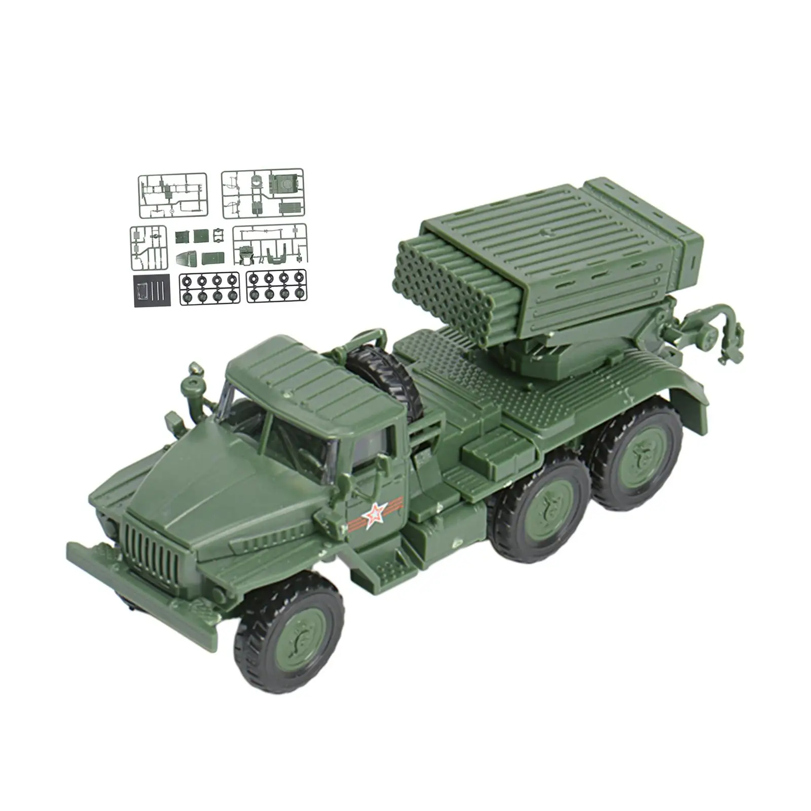 1/72 Vehicle Model Building Kits Model Car Building Toys for Collection Tabletop Decor Educational Toy Children Boys Display