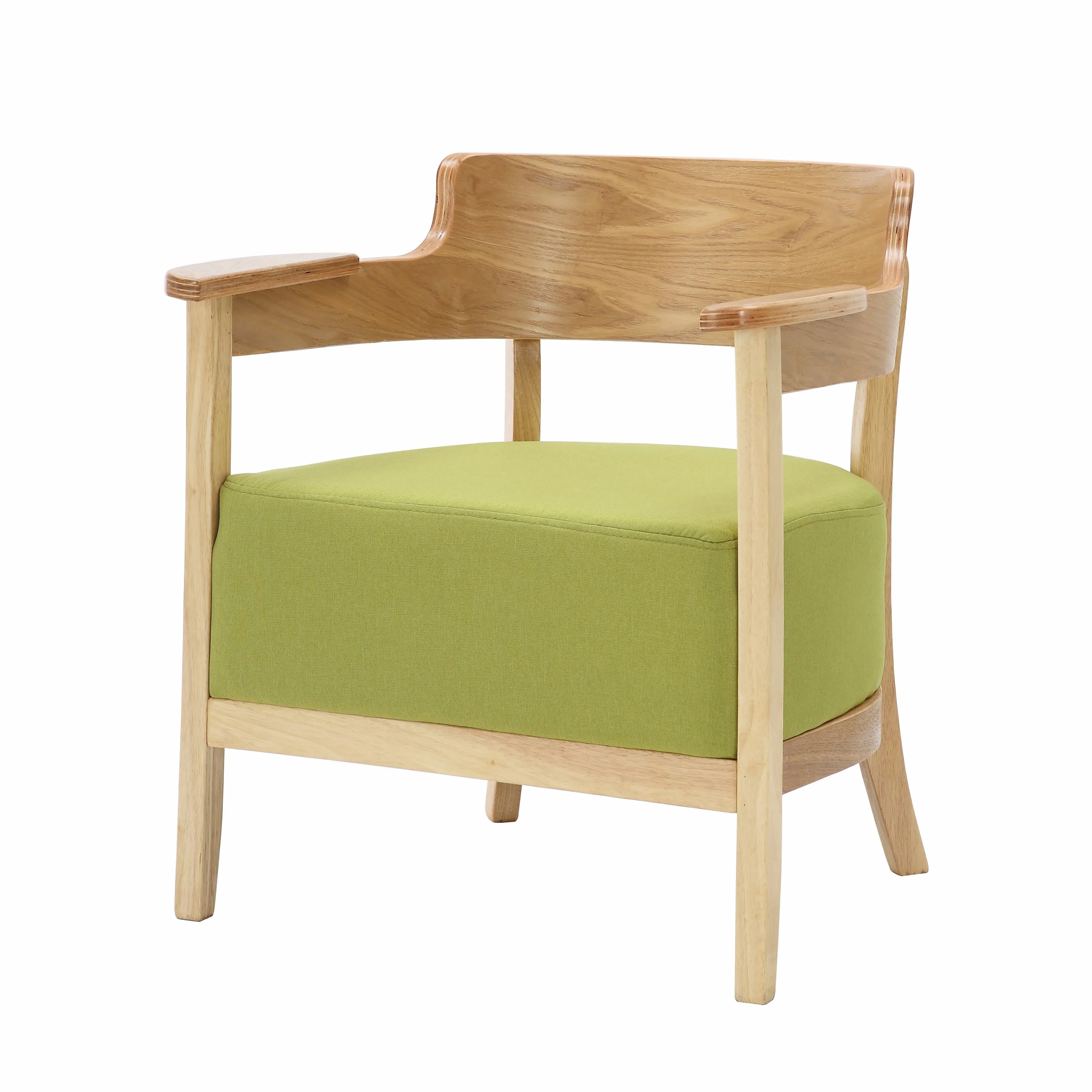 

Coffee Shop Restaurant Furniture Wooden Frame Arm Chair Booth Design Sofa Chairs For Dining Room Living Room