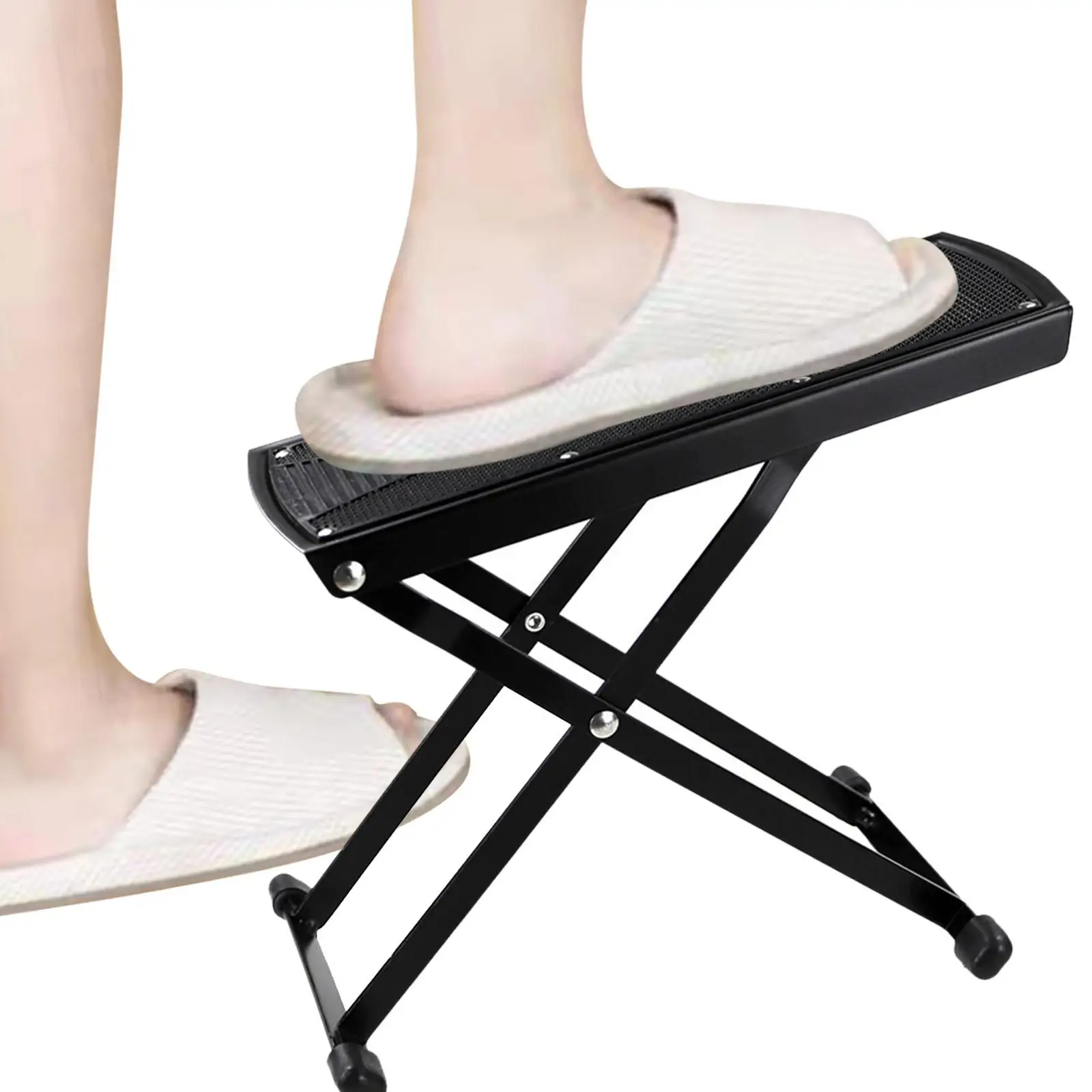 Guitar Foot Stool Easy Storage Widen Pedal Guitar Foot Rest Stand for Acoustic Classical Electric Guitar Ukulele Guitar Player