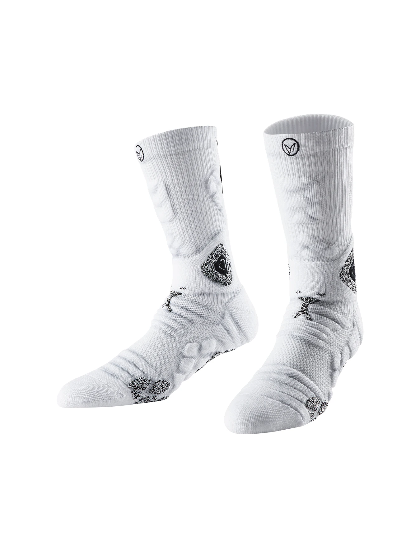 Chaussettes de basket-ball astronomique coordonnantes professionnelles, serviette épaissie, longueur d'équipage, chaussures de sport de compression, performance optimale