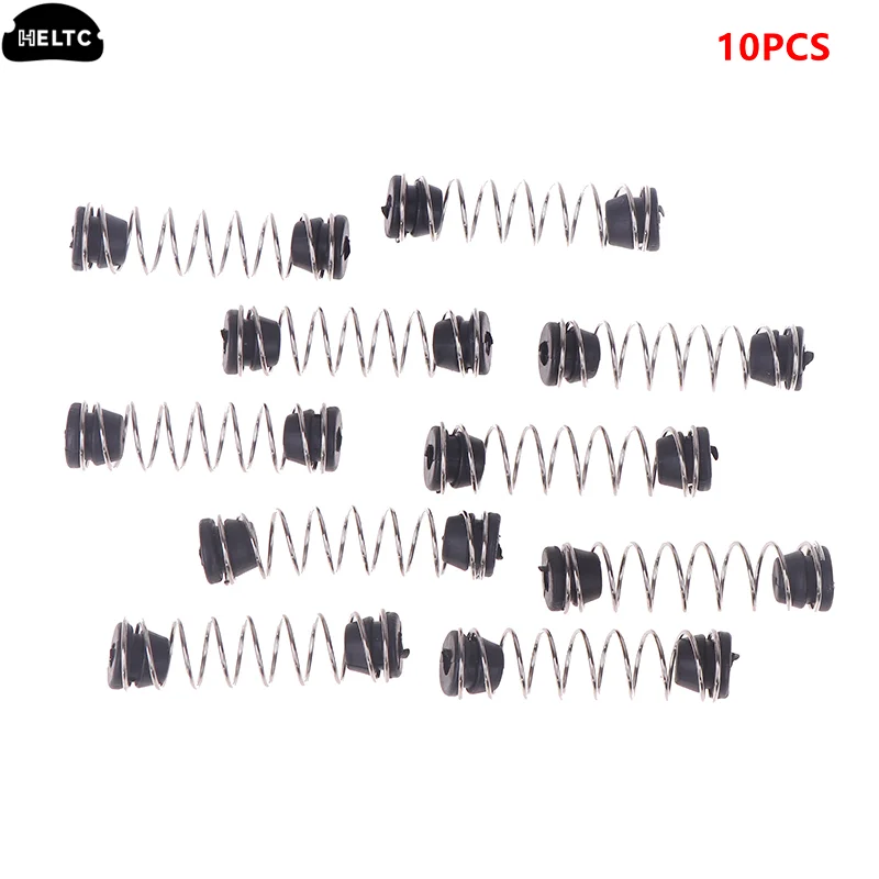 10pcs Rubber Precision Pruning Shears Spring Replacement With Rubber Base, Contemporary Style Lawn & Garden Tool Accessories