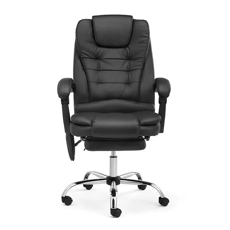 YYHCSoft PU Leather Ergonomic Office Gaming Chair with Cushioned Seat Adjustable Height Reclining Function High Back Support