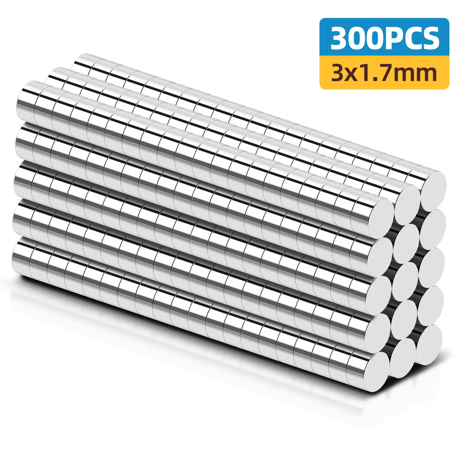 Kleine Magnete, Kühlschrankmagnete in Verschiedenen Größen, 3x1 3x2 2x1 3x3 4x2 5x2 6x2mm Mini-Magnete für Kühlschrank, Küche, Büro