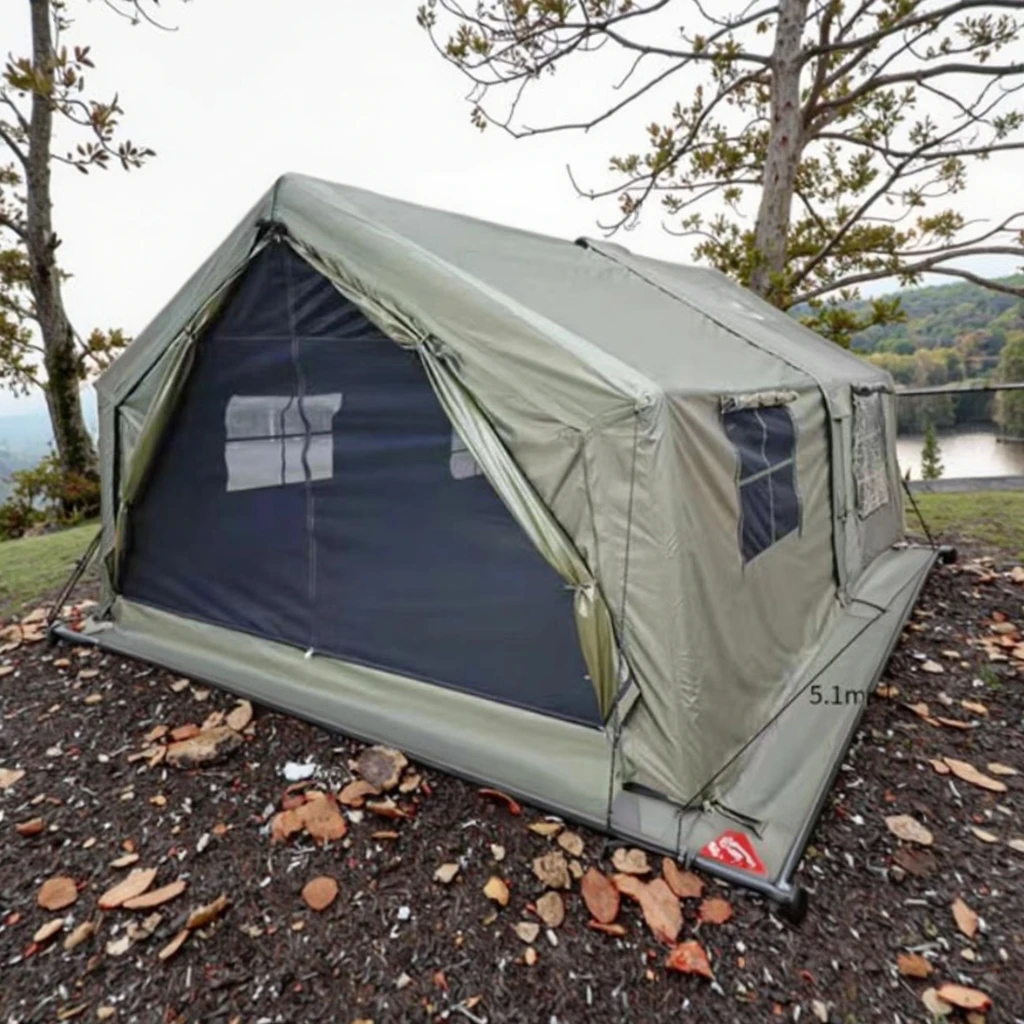 

Hot Sale Waterproof Portable 6.3 Square Meter Oxford Inflatable Glamping Tent for Outdoor Camping and Party Use