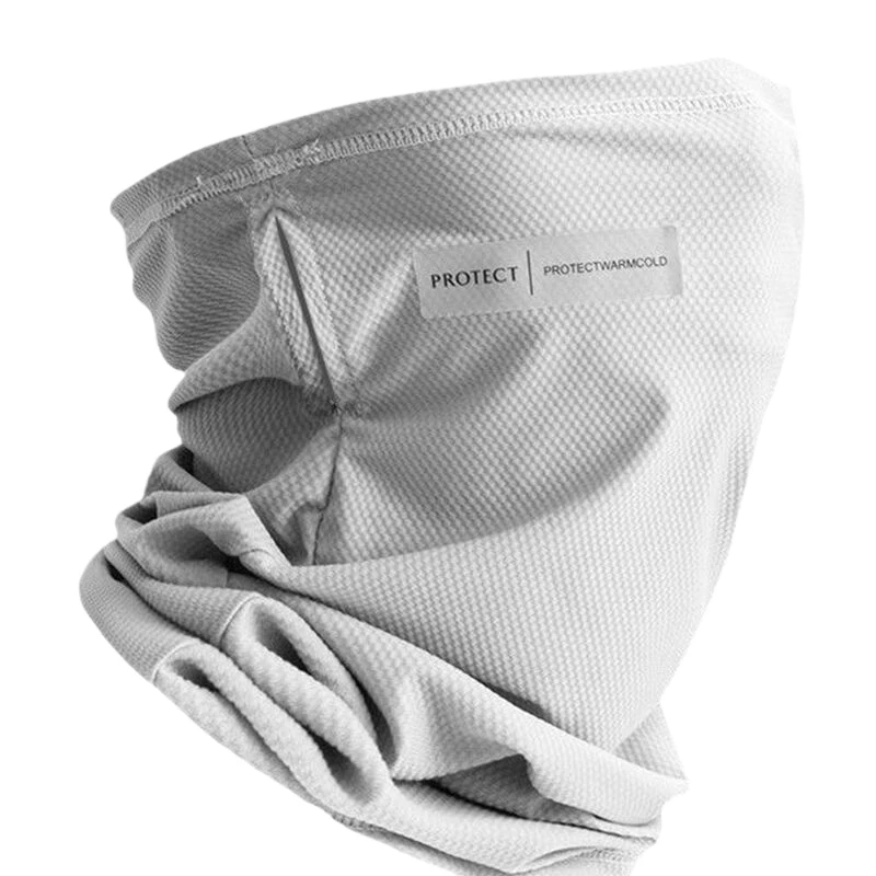 1 Stück UV-Schutz Gesichtsmaske, Eisseide Sonnenschutzmaske Halstuch, für Outdoor-Radfahren im Sommer, Unisex Einfarbig – Detail 7