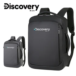 DISCOVERY-SUN Laptop Backpack Anti-theft Waterproof School Backpacks USB Charging Men Business Travel Bag Backpack New Design