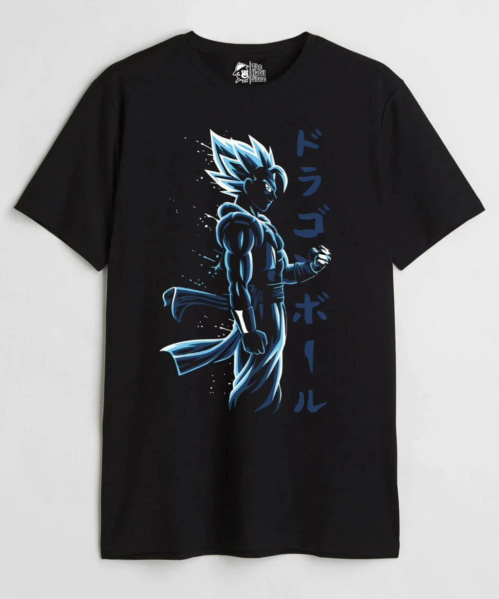 

Dragon Ball 2025 Summer Men's Cotton T Shirt Black Short Sleeve Anime Graphic Tshirt Dragon Ball Z Cool Anime Print Streetwear