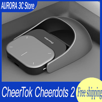 Cheertok Cheerdots 2 Wireless Touchpad All-In-One Pocket Airmouse Recording Chatgpt Enabled Mouse Presenter Smart Phone Custom