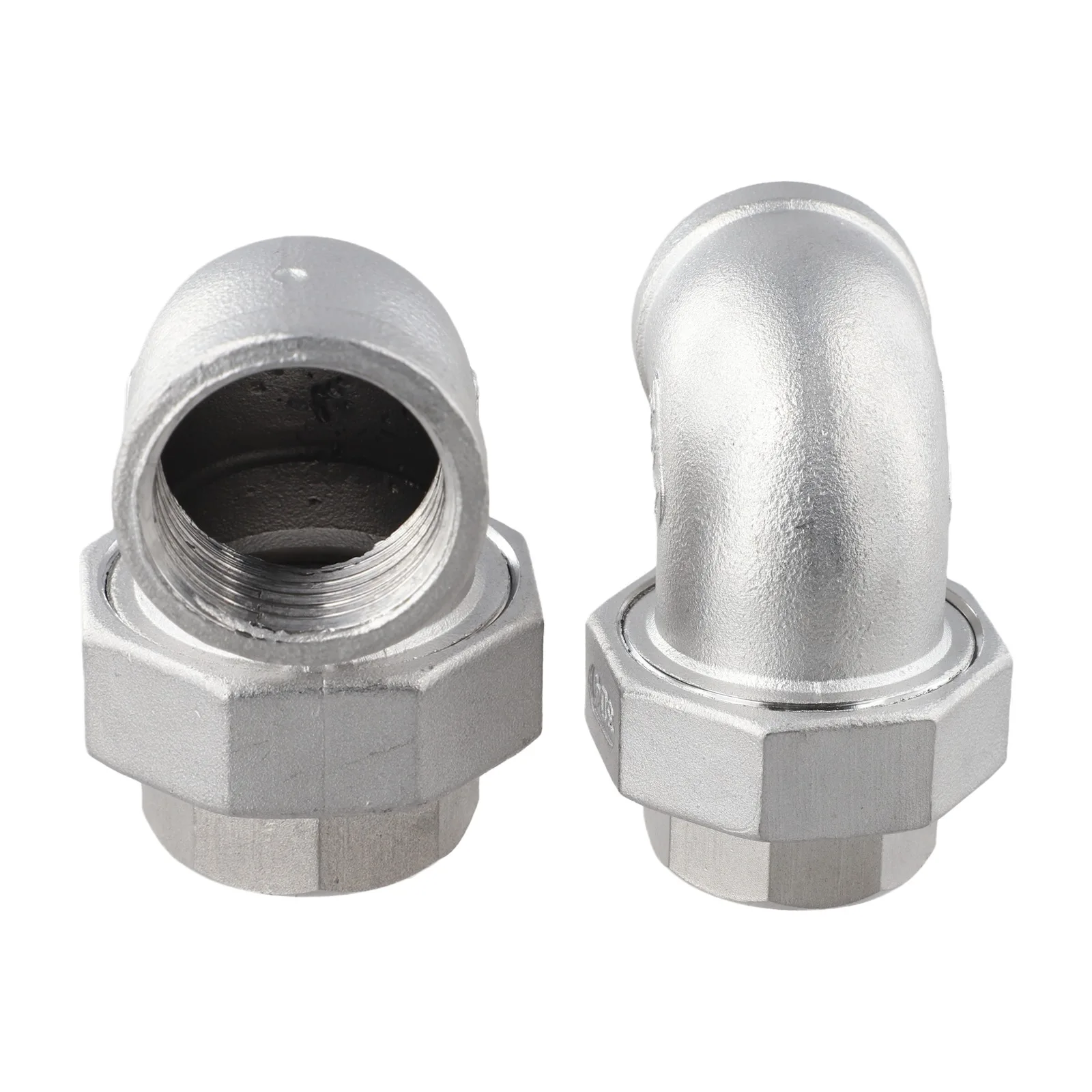 Right-Angle Pipe Fitting 304 Stainless Steel Piping System Installation As Shown In The Picture Complex Piping Systems