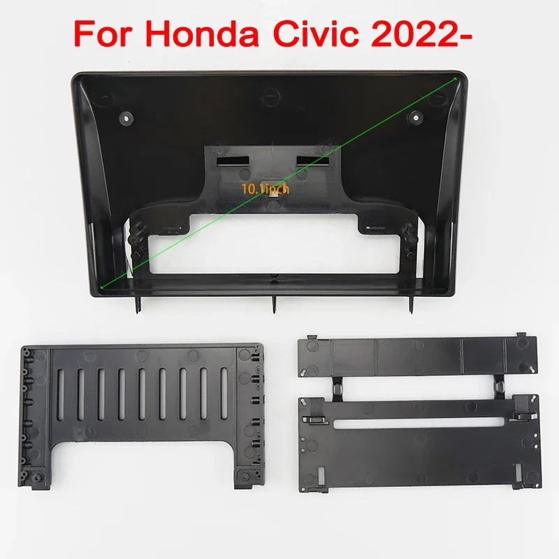 

10.1 inch big screen android Car radio Frame Adapter Kits Fascia Panel For Honda CIVIC 2020 2021 2022 car panel Radio Audio Dash