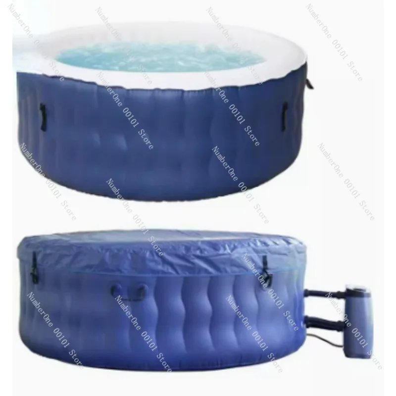 

Inflatable massage bathtub, heated spa pool, bubble SPA, home hot spring couple bathtub