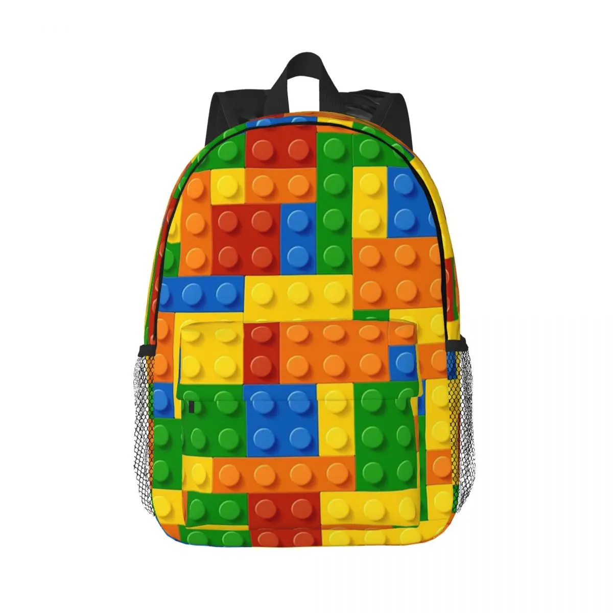 Building Blocks Construction Brick Backpacks Boys Girls Bookbag Cartoon Children School Bags Laptop Rucksack Shoulder Bag