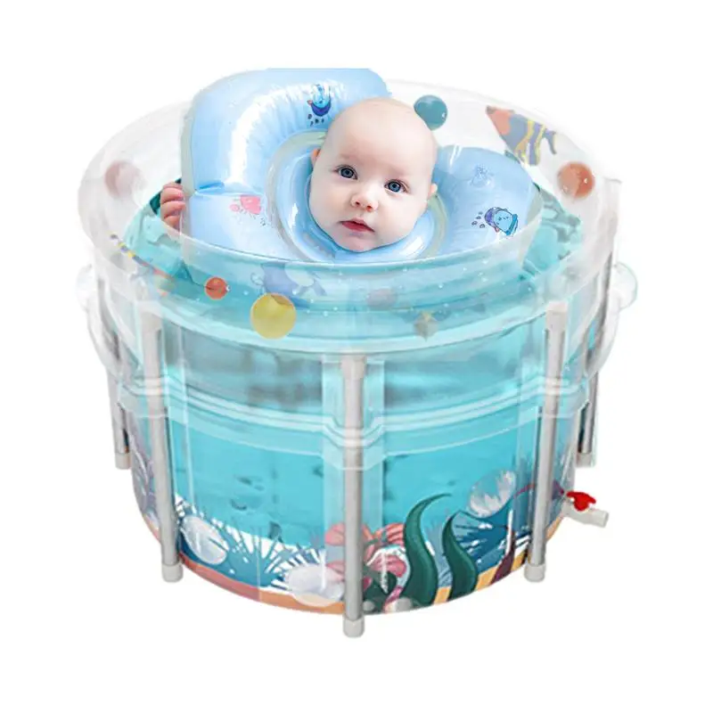 

2022 Style Portable Bathtub Inflatable Adults Children Bath Tub Folding Winner Bathroom Shower Supplies Warm baby bath Bucket