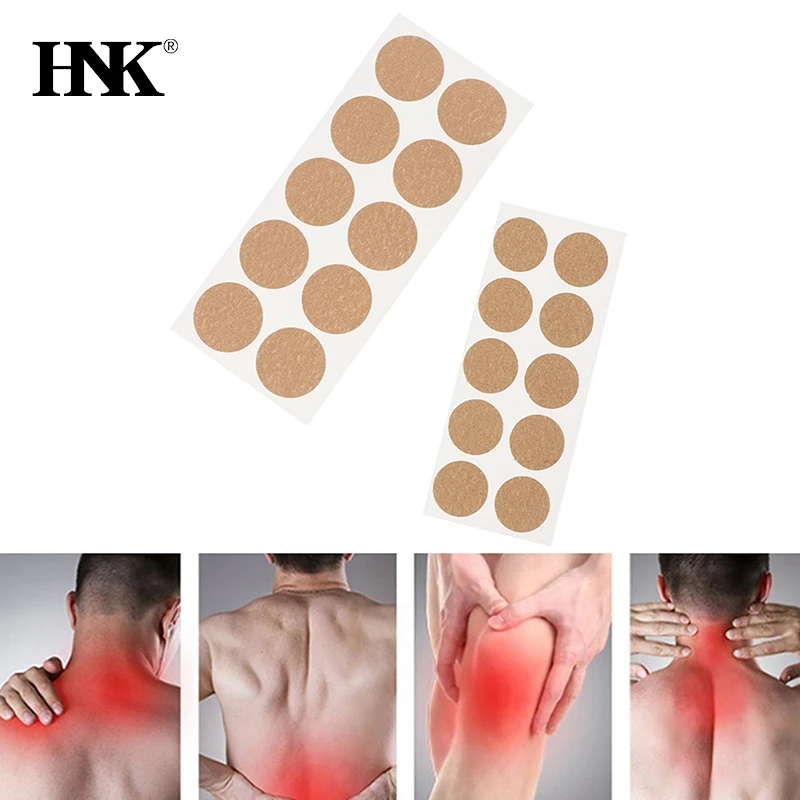 10pcs 21mm No Magnetic Patches Stickers Magnet Body Pain Relief Natural Acupoint