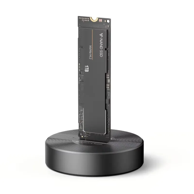 40Gbps High Speed Transmission Rate Tool-Free SSD Enclosure M.2 NVME PCIE USB 4 USB4 Type-C SSD Enclosure M2 Case Dock