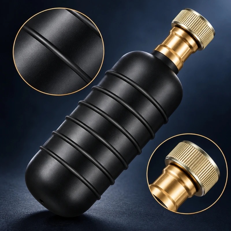 Pipe Cleaning Bladder for Kitchen, Bathroom and Washbasin Drains, Expands Inside the Pipe to Channel Water Forward D0LD