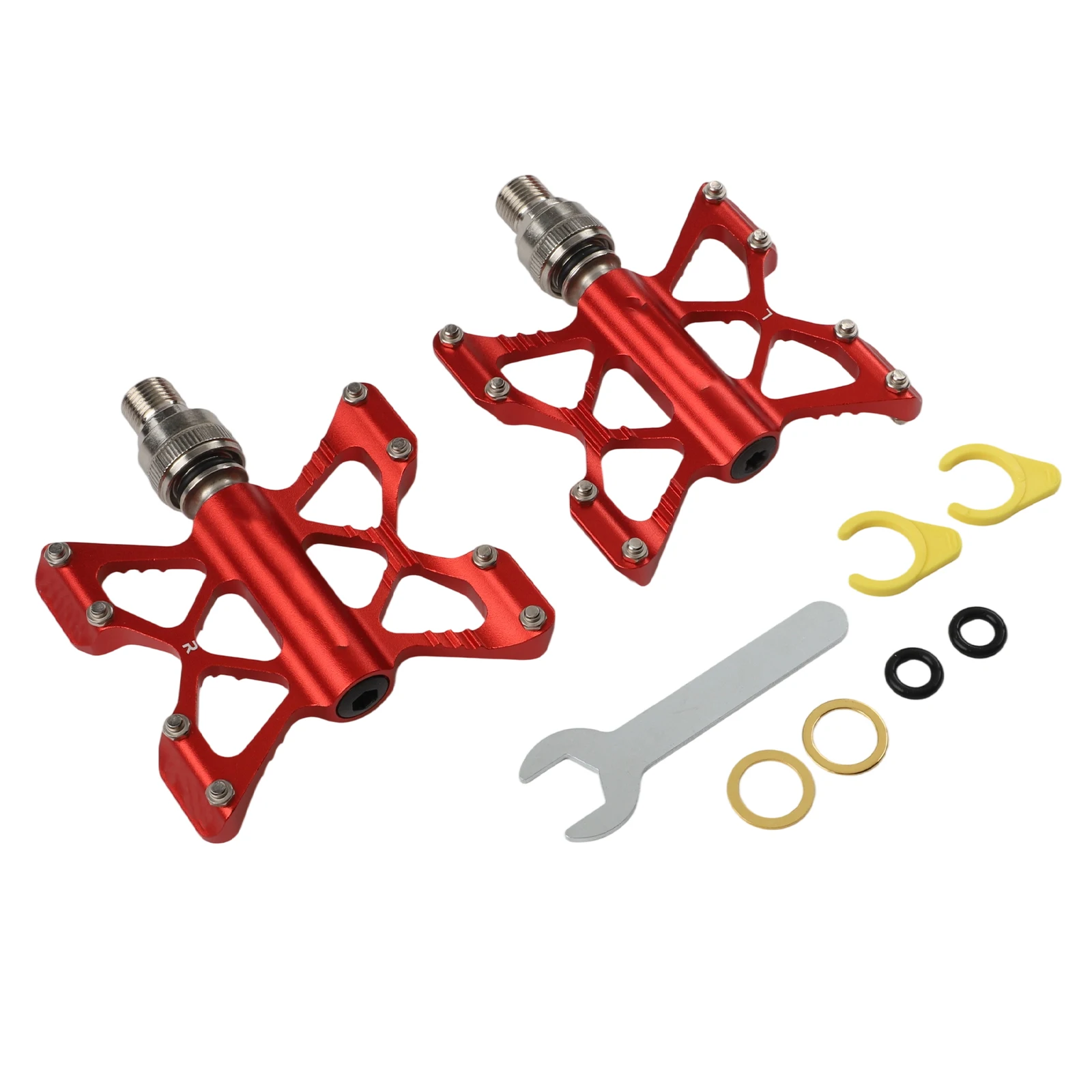9 16 Inch Pedals for Quick Release Pedal Biking Accessories Easy Disassembly Pedals for Mountain Bike Pedal CNC Cutting Process