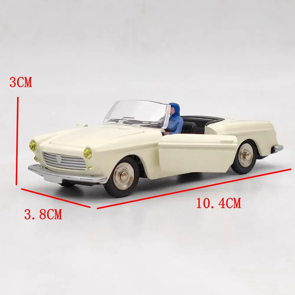 Atlas Dinky Toys Diecast Car Models, Collection Gifts, 1:43, 528, 404, Cabriolet Pininfadhésive