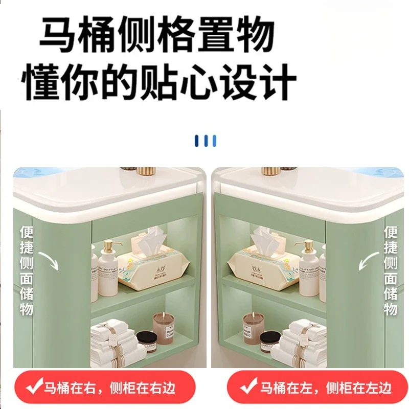 Ceramic wash basin cabinet, combination bathroom wash basin cabinet wash table