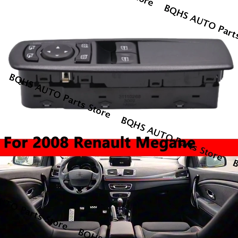

New OE:809610009R Suitable Glass Car Glass Lifter Switch Powered Windows Switch For 2008 Renault Megane