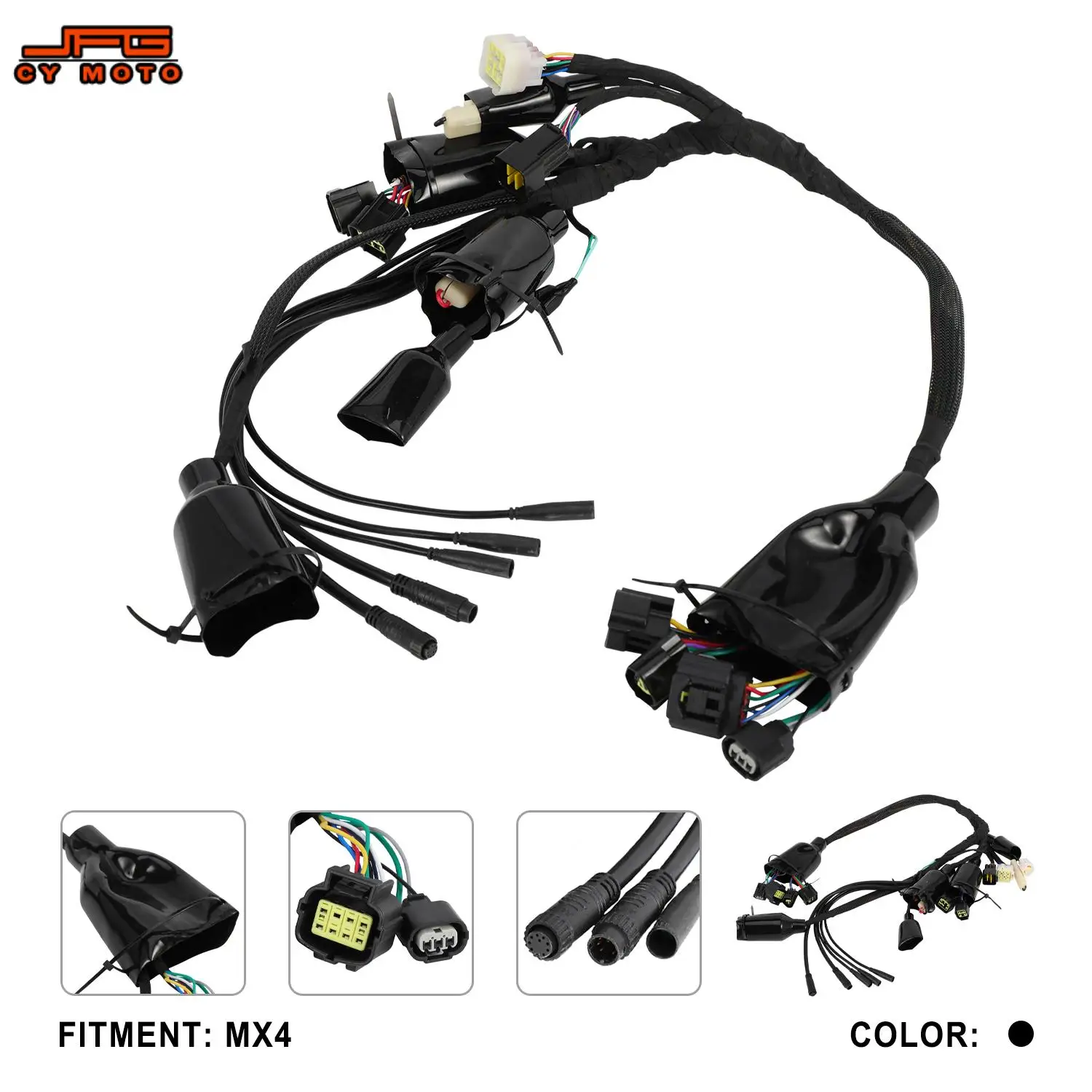 

Жгут электрических проводов для Talaria MX4, электрический велосипед для бездорожья, термостойкие разъемы, аксессуары для мотоциклов