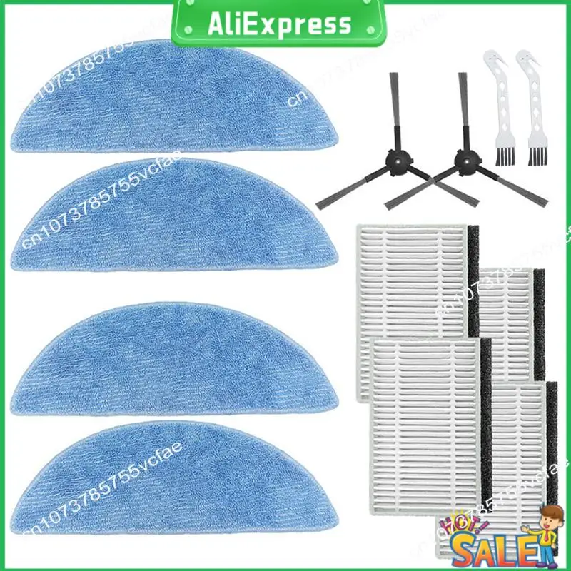 

A04R For Ecovacs Yeediy1 Plus Robot Vacuum Cleaner Side Brush Filter Cleaning Cloth Replacement Accessories Brush