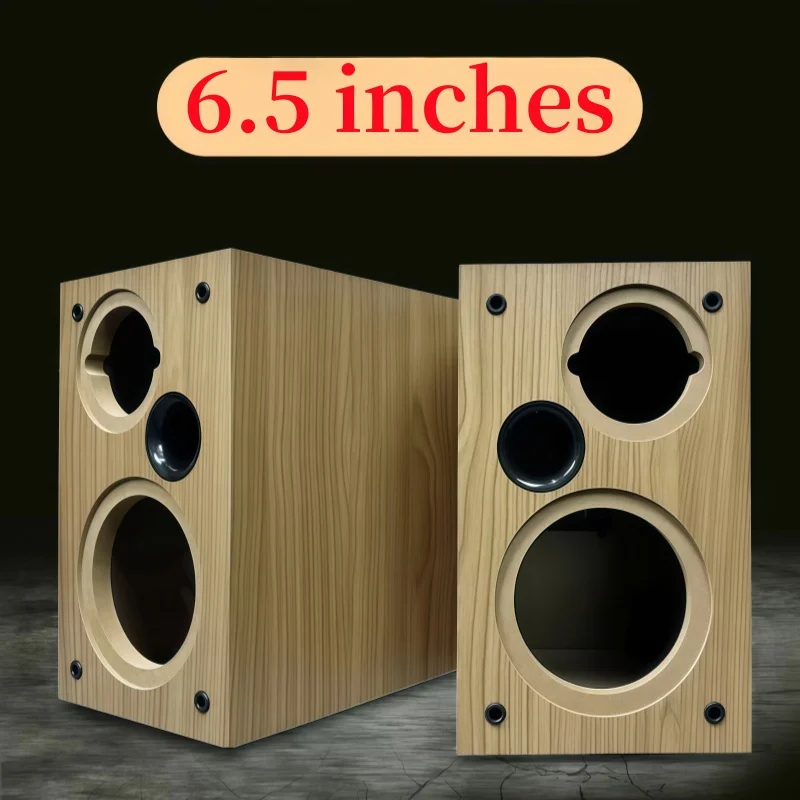 

6.5-inch Woofer 4-inch Tweeter Empty Box,Two-way Passive Speaker Box,DIY Speaker Housing,2Piece Sound Box,Speaker Box 146/168mm