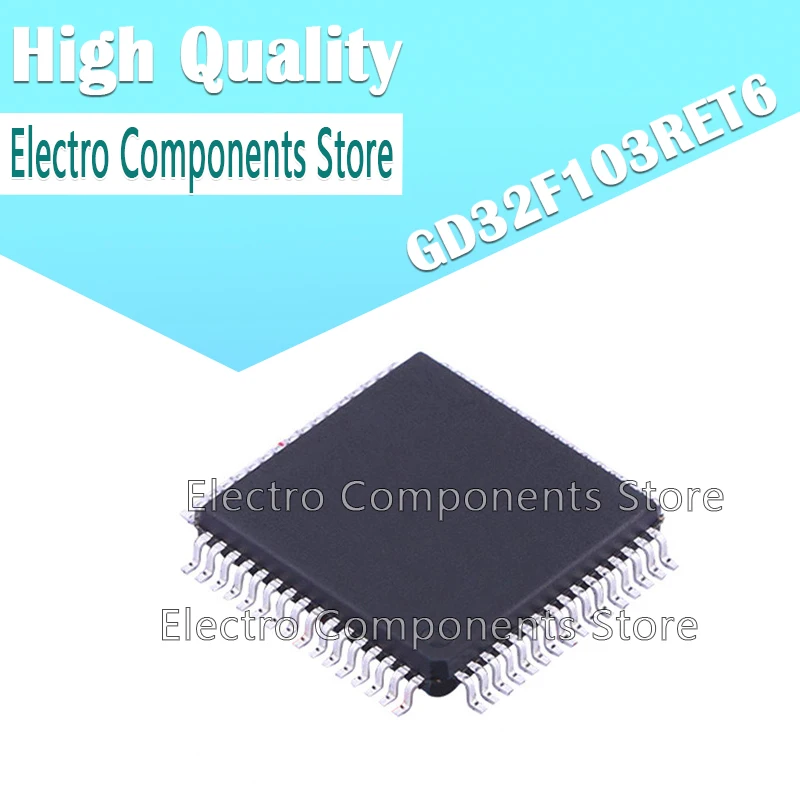 

10PCS/Lot GD32F103RET6 QFP64 32-bit Microcontroller