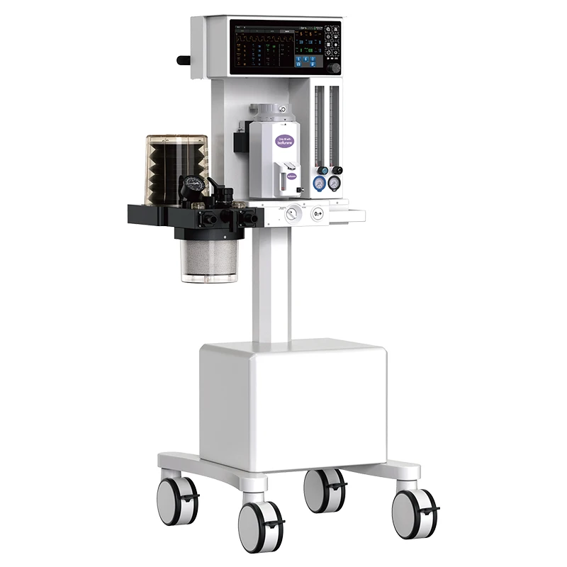 Veterinary Anesthesia Machine Ventilator Touchscreen Monitor CE Certified Class II Small Large Animal Surgery Clinics VT-A200 AC