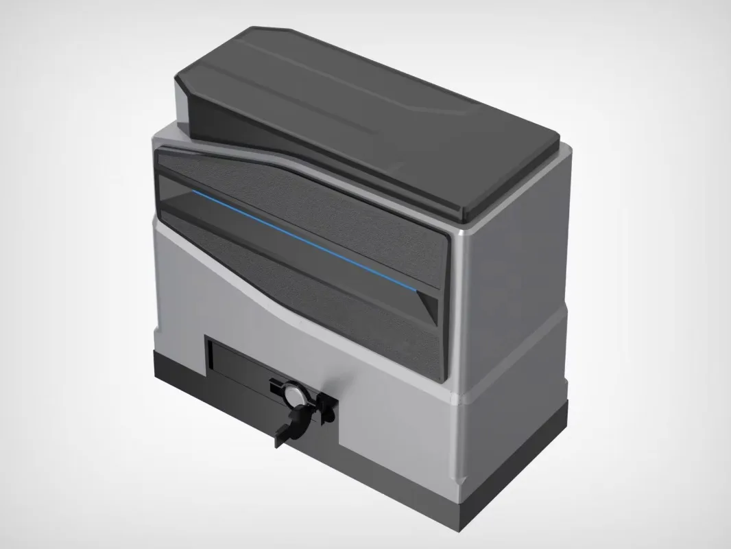Intelligent Automatic Door Opener Motor AC Motor With Two Remote Controls Multiple Accessories For Villa Entrance Door